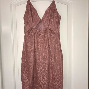 Beautiful Pink Mini Dress